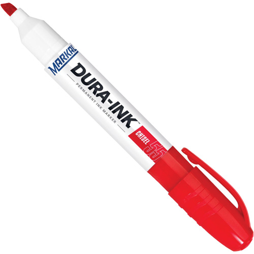 Dura-Ink&reg; Marker #55, Red, Chisel Tip Quali-T-Solutions