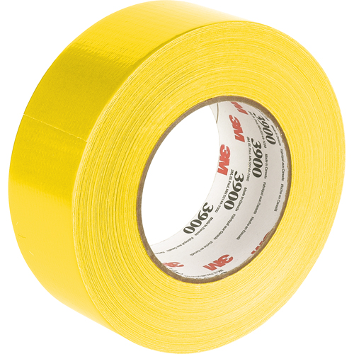 Rubans adh&eacute;sifs polyvalent 3900, 8 mils, Jaune, 48 mm (2") x 55 m (180') Quali-T-Solutions