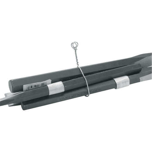 Attaches en fil m&eacute;tallique &agrave; œillet double Quali-T-Solutions