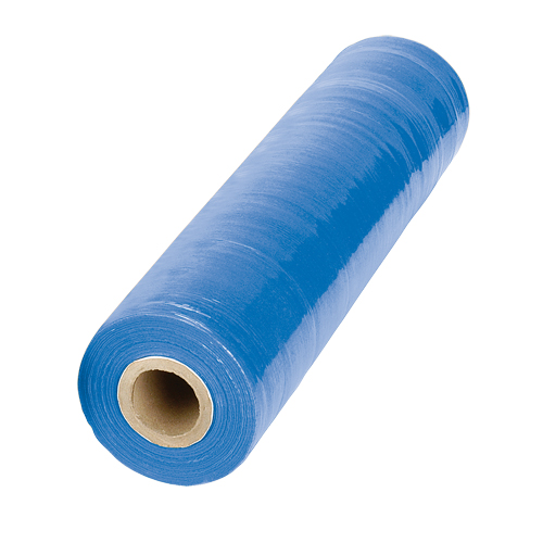 Stretch Wrap, 80 Gauge (20.3 micrometers), 18" x 1000', Blue Quali-T-Solutions