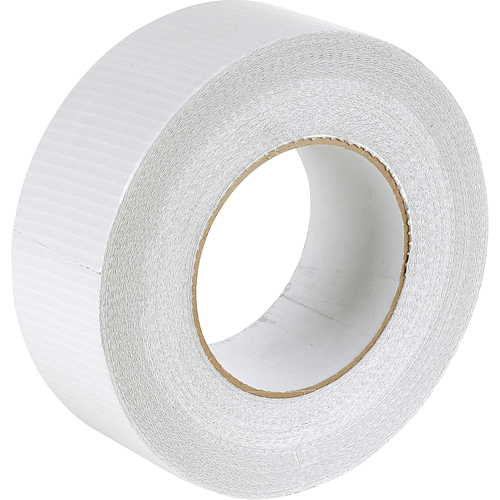 Utility Grade Duct Tape AC20, 9 mils, White, 48 mm (2") x 55 m (180') Quali-T-Solutions