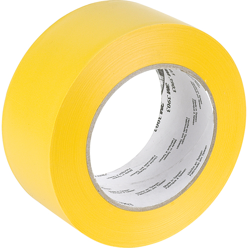 3903 Vinyl Duct Tape, 50 mm (2") W x 45.5 m (149.25') L, 6.3 mils, Yellow Quali-T-Solutions