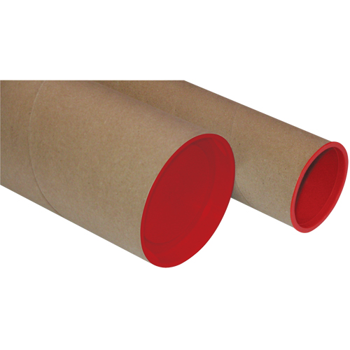 Plug-Seal Mailing Tubes, Round, 2" W x 31" L Quali-T-Solutions