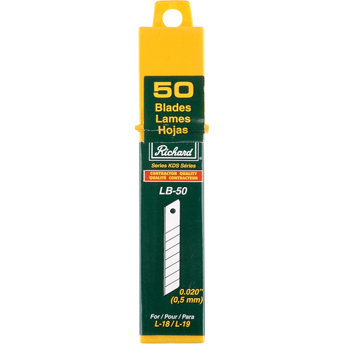 Lames de rechange, Style Cassable Quali-T-Solutions