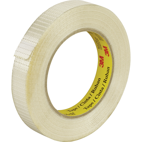 Scotch&reg; Bi-Directional Filament Tape 8959, 5.7 mils Thick, 19 mm (3/4") x 50 m (164')  Quali-T-Solutions