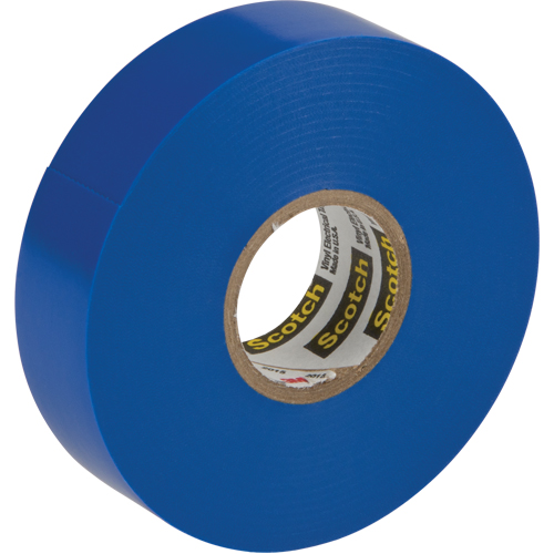 Scotch&reg; 35 Colour Coded Tape, 19 mm (3/4") x 20.1 m (66'), Blue, 7 mils Quali-T-Solutions