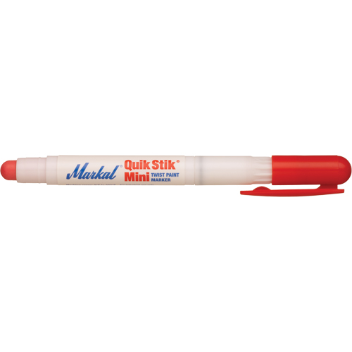 Mini marqueur de peinture Quik Stik, B&acirc;ton plein, Rouge Quali-T-Solutions