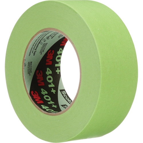 401+ High Performance Masking Tape, 48 mm (2") x 54.8 m (180'), Green Quali-T-Solutions