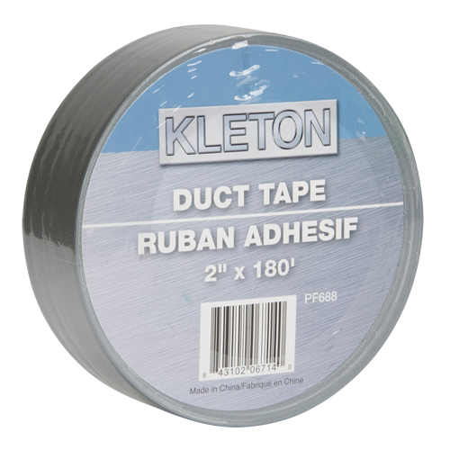 Ruban adh&eacute;sif de cat&eacute;gorie utilitaire, 9 mils, Argent, 50 mm (2") x 55 m (180') Quali-T-Solutions