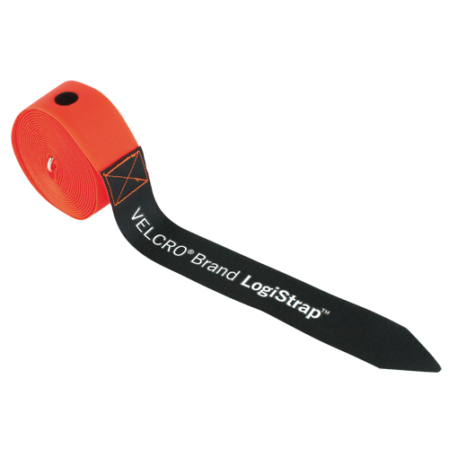 Tendeurs d'arrimage logistique LogiStrap, Boucles et crochets, 2" la x 16,4' lo, Charge d'utilisation 225 lb (102 kg) Quali-T-Solutions