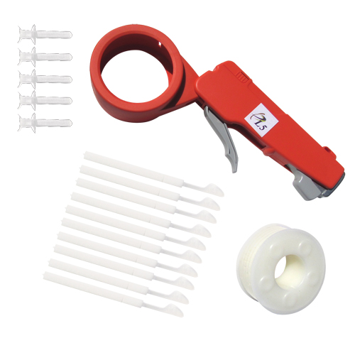 Ensemble complet de pistolet d'attaches de c&acirc;bles Quali-T-Solutions