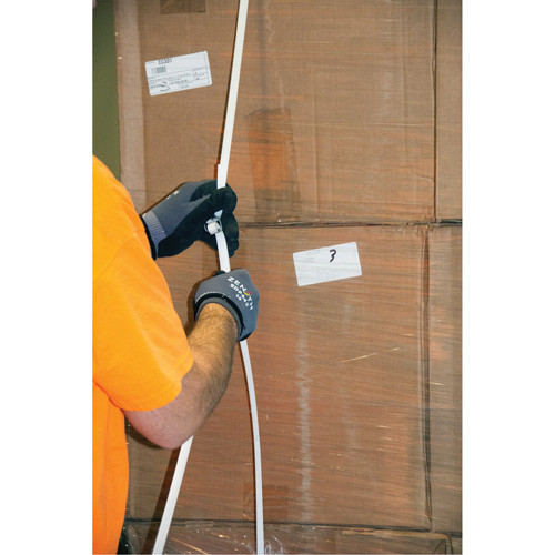 Strapping, Polypropylene, 1/2" W x 9900' L, White, Machine Grade Quali-T-Solutions