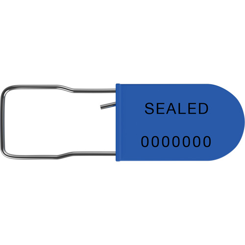 UniPad S Security Seals, 1-1/2", Metal/Plastic, Padlock Quali-T-Solutions