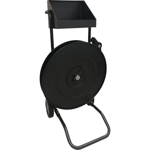 Distributeur de feuillards, Feuillard Polyester/Acier/Polypropyl&egrave;ne, Dia de noyau 16"/8", largeur de rouleau 3"/8"/6" Quali-T-Solutions
