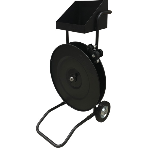 Distributeur de feuillards, Feuillard Polyester/Acier/Polypropyl&egrave;ne, Dia de noyau 16"/8", largeur de rouleau 3"/8"/6" Quali-T-Solutions