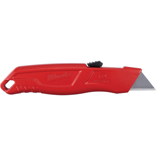 Self-Retracting Knife, 3/4", Steel, Metal Handle Quali-T-Solutions