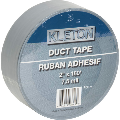 Ruban adh&eacute;sif de cat&eacute;gorie utilitaire, 7,5 mils, Argent, 50 mm (2") x 55 m (180') Quali-T-Solutions