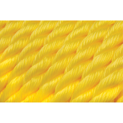 Corde jaune tress&eacute;e, Polypropyl&egrave;ne, 300' Quali-T-Solutions