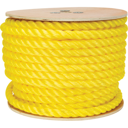 Braided Yellow Rope, Polypropylene, 144' Quali-T-Solutions