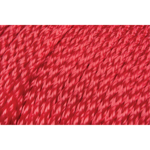 Braided Red Rope, Polypropylene, 500' Quali-T-Solutions