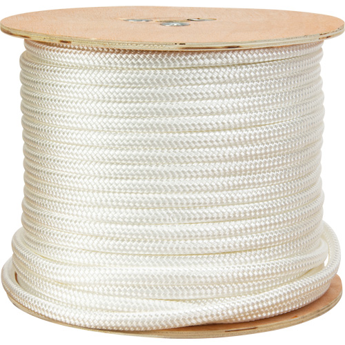 Braided White Rope, Nylon, 250' Quali-T-Solutions