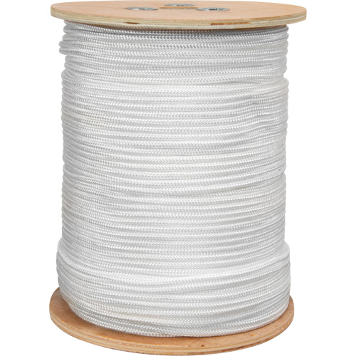 Braided White Rope, Nylon, 250' Quali-T-Solutions