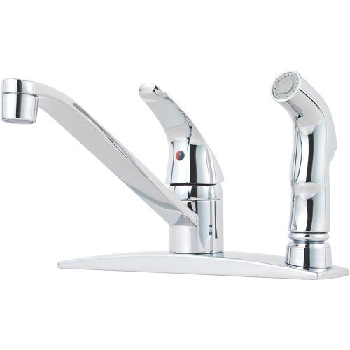 Robinet de cuisine avec pulv&eacute;risateur s&eacute;rie Pfirst Quali-T-Solutions