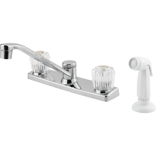 Robinet de cuisine avec pulv&eacute;risateur s&eacute;rie Pfirst Quali-T-Solutions
