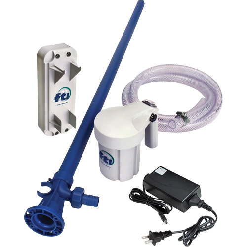 Trousse de pompe pour baril PFP-40 avec moteur M3V, Polypropyl&egrave;ne/PVDF Quali-T-Solutions