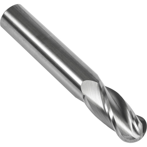 Fraise &agrave; bout sph&eacute;rique 30° S238, 1/16" dia., 1-1/2" lo, 4 cannelures, 1/8" tige, Carbure Quali-T-Solutions