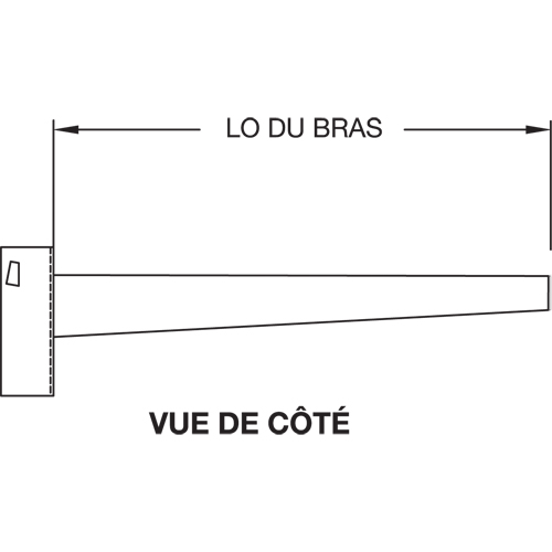 Cantilever Column, Double, 4" W x 10' H Quali-T-Solutions