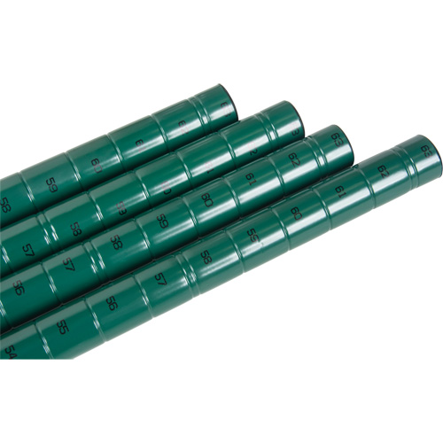 Heavy-Duty Green Epoxy Finish Wire Shelving Post Quali-T-Solutions