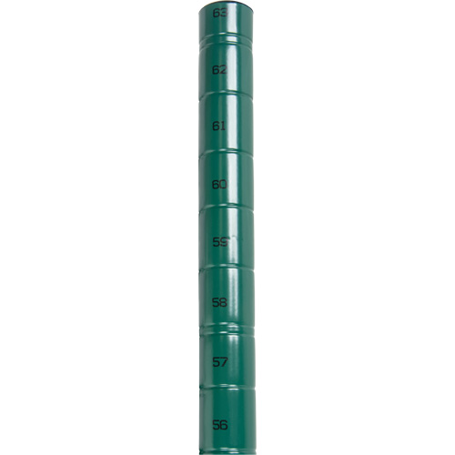Heavy-Duty Green Epoxy Finish Wire Shelving Post Quali-T-Solutions