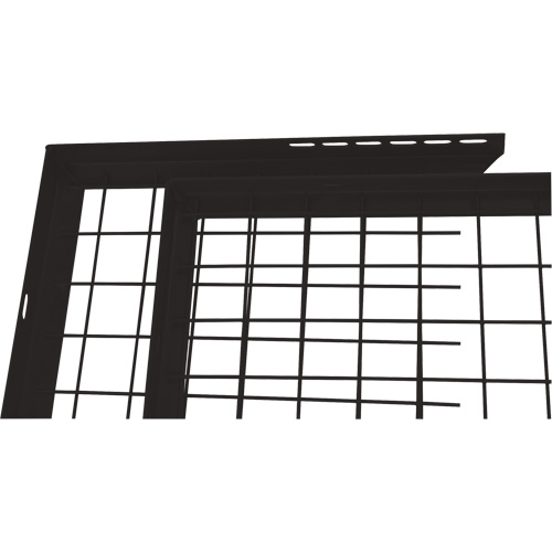 Panneau compl&eacute;mentaire ajustable pour mur grillag&eacute; Quali-T-Solutions