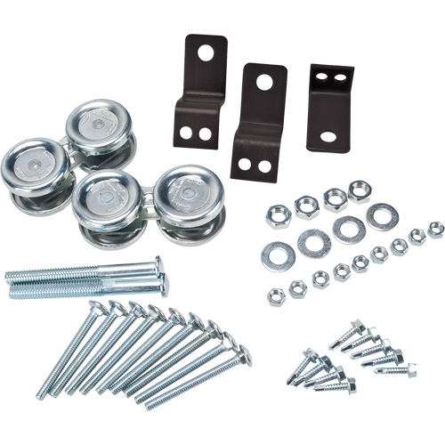 Wire Mesh Partition Sliding Door Hardware Kit Quali-T-Solutions