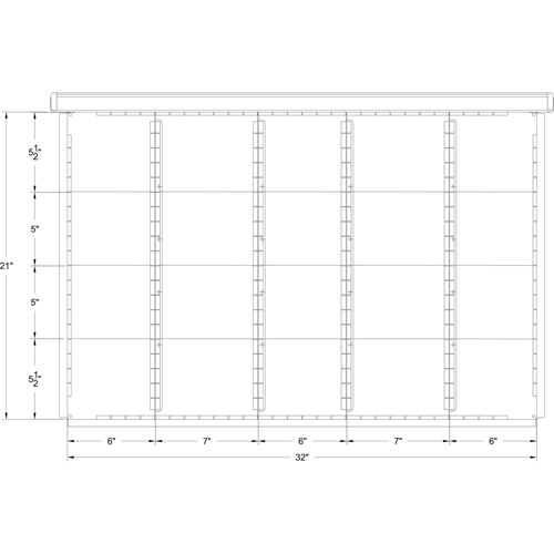 Cabinet d'entreposage &agrave; tiroirs int&eacute;gr&eacute; Interlok Quali-T-Solutions