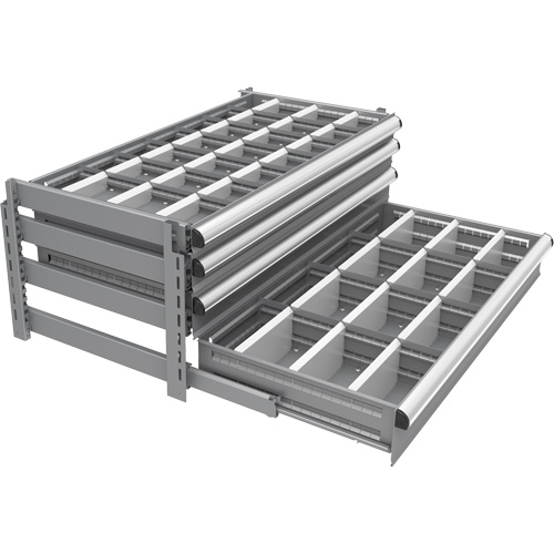 Cabinet d'entreposage &agrave; tiroirs int&eacute;gr&eacute; Interlok Quali-T-Solutions