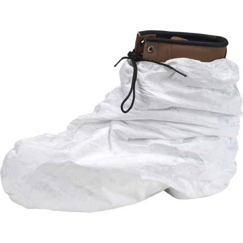 Tyvek&reg; 400 Shoe & Boot Cover, One Size, Polyethylene, White Quali-T-Solutions