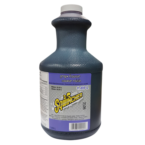 Sqwincher Boisson de r&eacute;hydratation, Concentr&eacute;, Raisin Quali-T-Solutions