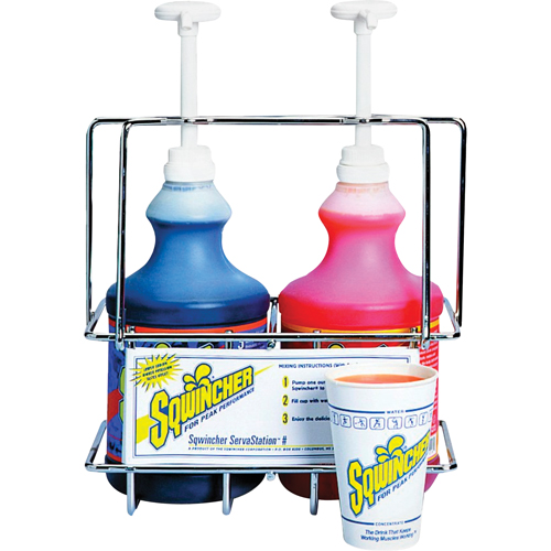 Support mural Sqwincher Servastations Quali-T-Solutions