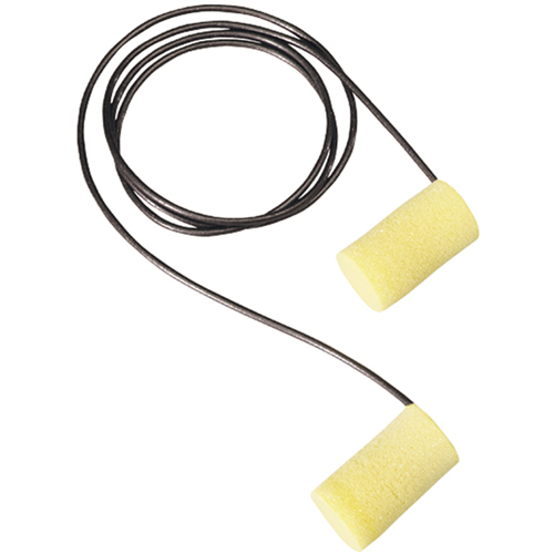 Bouchons d'oreilles m&eacute;talis&eacute; E-A-R Classic Plus de 3M, Avec cordon, Grand, Vrac - Sac en poly, NRR dB 33 Quali-T-Solutions