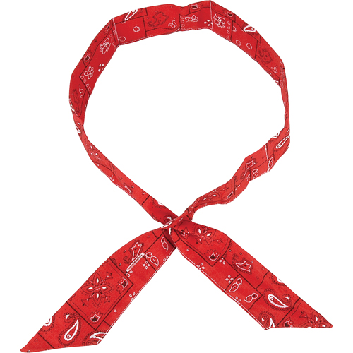 ALLEGRO INDUSTRIES Cool Offs Bandana, Red Quali-T-Solutions