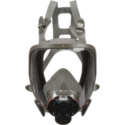 Appareil de protection respiratoire (APR) &agrave; &eacute;puration d'air motoris&eacute; port&eacute;s sur le visage Powerflow, &eacute;lastom&egrave;re/Silicone/Thermoplastique, Moyen Quali-T-Solutions