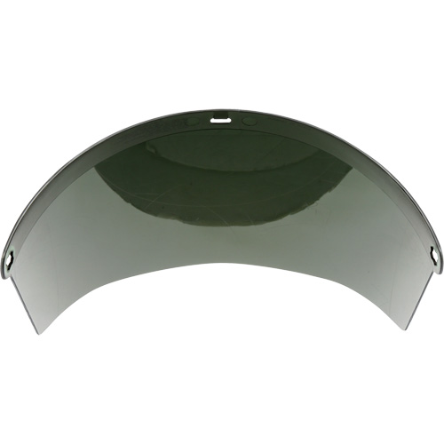 &eacute;cran facial moul&eacute;, Polycarbonate, Teinte Vert Quali-T-Solutions