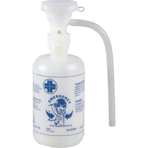 Eyewash Station Accessories - Eyewash Bottle, Empty Quali-T-Solutions