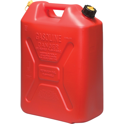 Jerry Cans, 5.3 US gal./20.06 L, Red, CSA Compliant/ULC Quali-T-Solutions