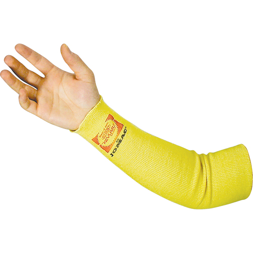 Manchettes, Kevlar, 10", ANSI/ISEA 105 niveau 3, Jaune Quali-T-Solutions
