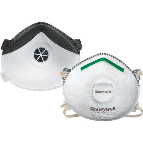 Saf-T-Fit&reg; Plus N1125 Particulate Respirators, N95, NIOSH Certified, Small Quali-T-Solutions