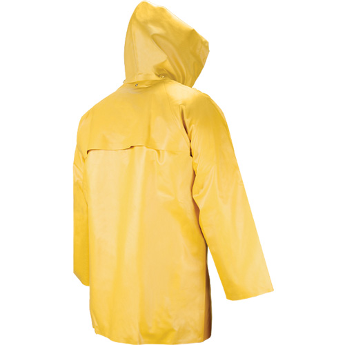 Neo-Slick Chemical & Acid Resistant Rain Jacket, 3X-Large, Yellow, Neoprene Quali-T-Solutions