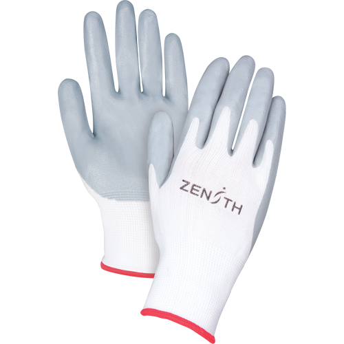 Lightweight Breathable Coated Gloves, 7/Small, Foam Nitrile Coating, 13 Gauge, Polyester Shell Quali-T-Solutions